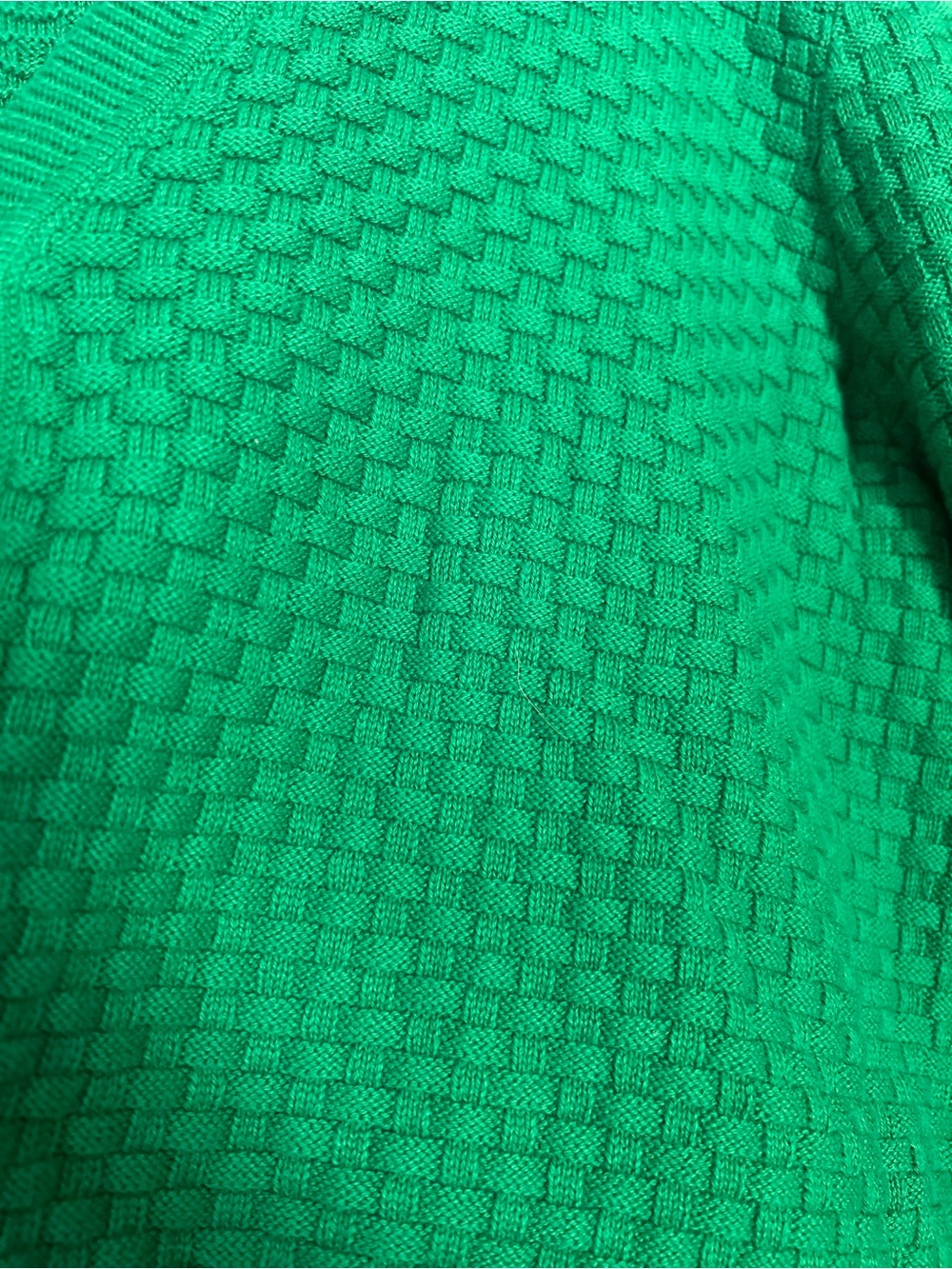 Liz Claiborne Emerald Green V-Neck Button Front Cardigan - Picture 6 of 7